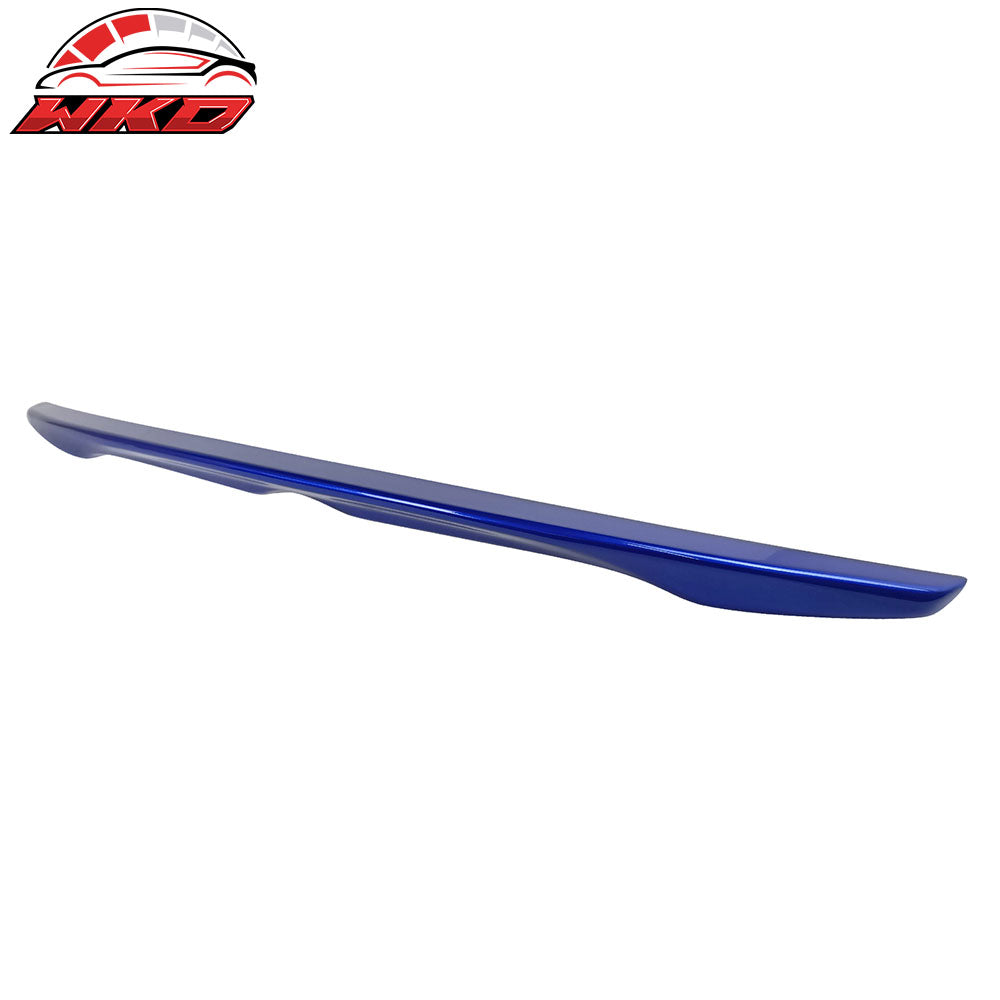 Fits 12-16 Subaru Impreza 15-21 WRX STI D2 Style Trunk Spoiler Painted #K7X Blue