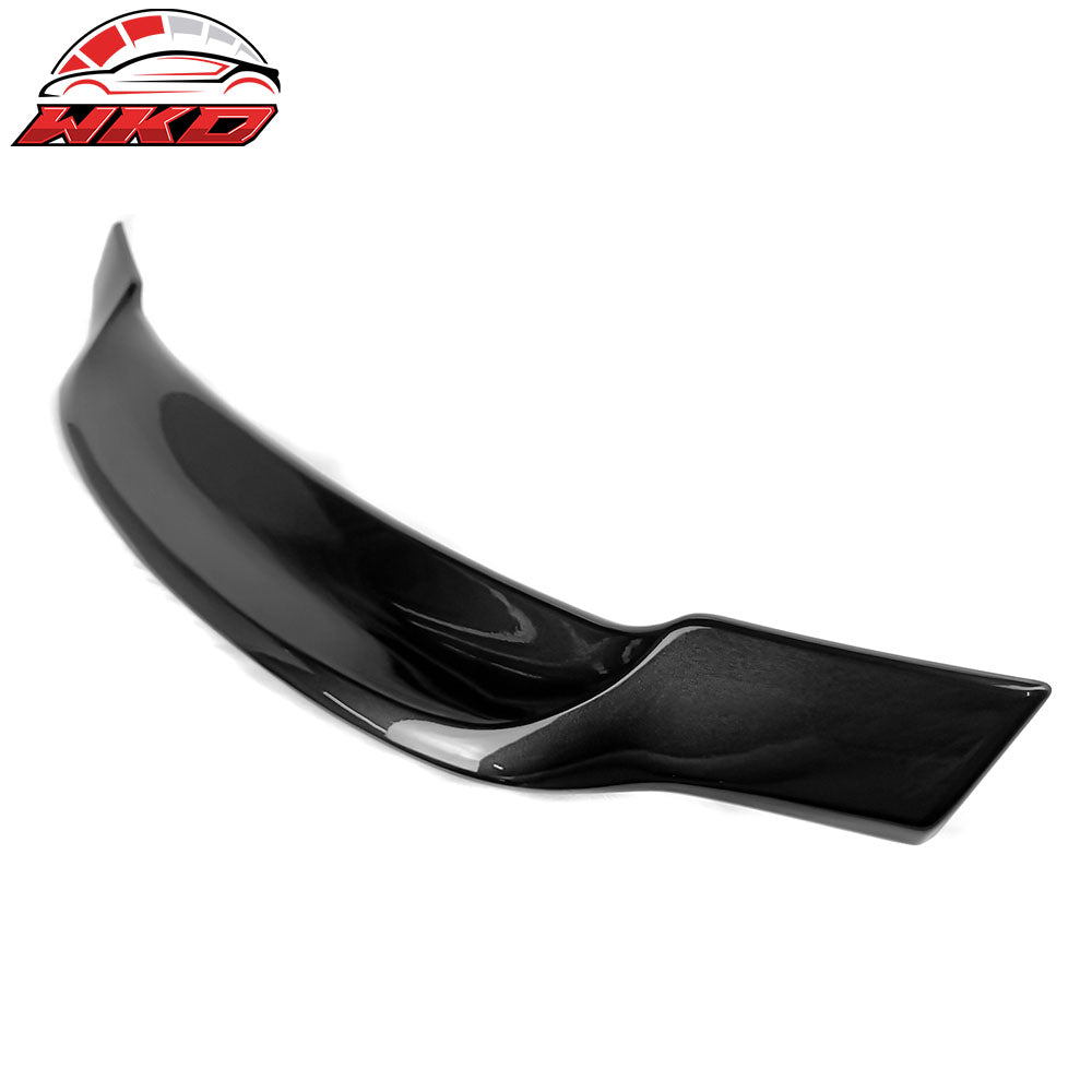 Fit 15-21 Subaru WRX STI PSM Style Rear Trunk Spoiler Painted #D4S Crystal Black