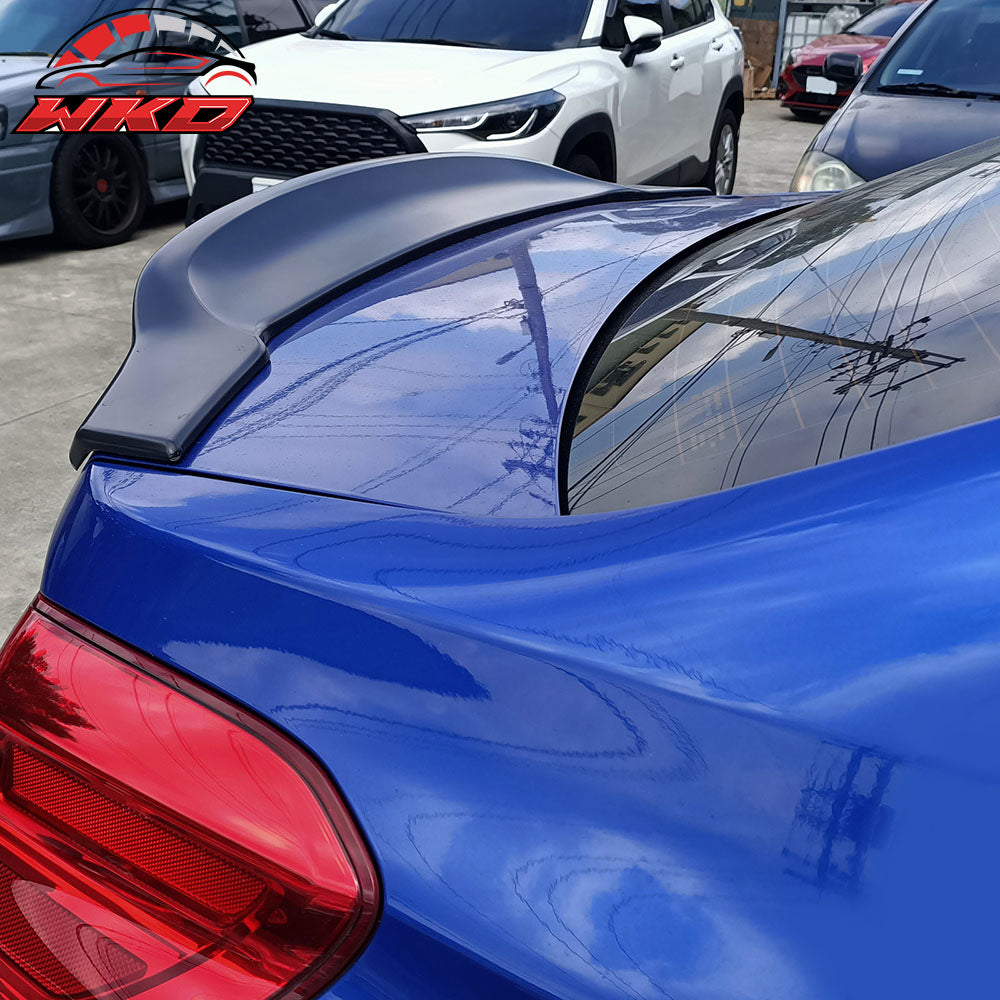 Fits 15-21 Subaru WRX STI 4-Door 4DR PSM Rear Trunk Spoiler Wing Gloss Black ABS