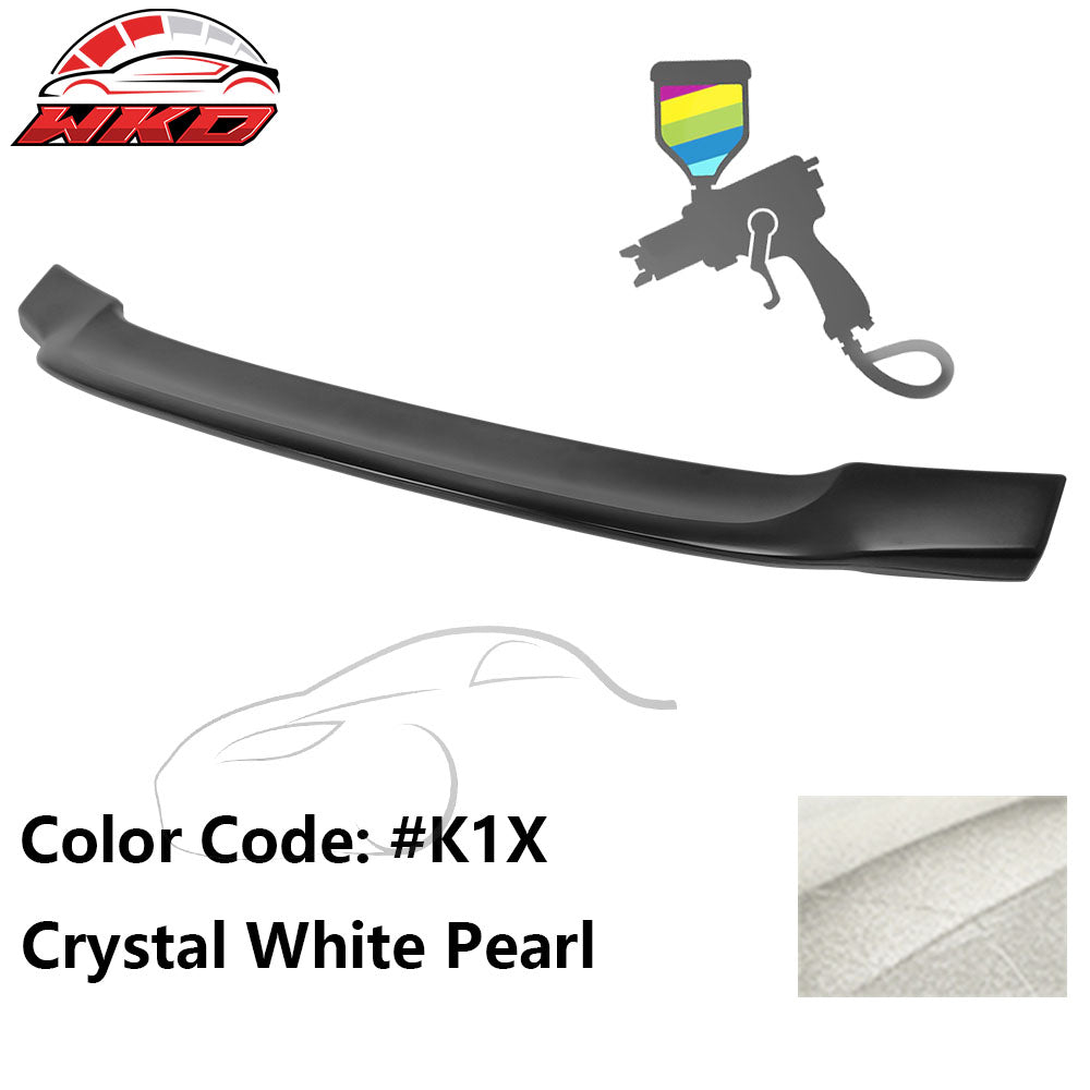 Fits 15-21 Subaru WRX STI PSM Style Rear Trunk Spoiler Painted #K1X White Pearl