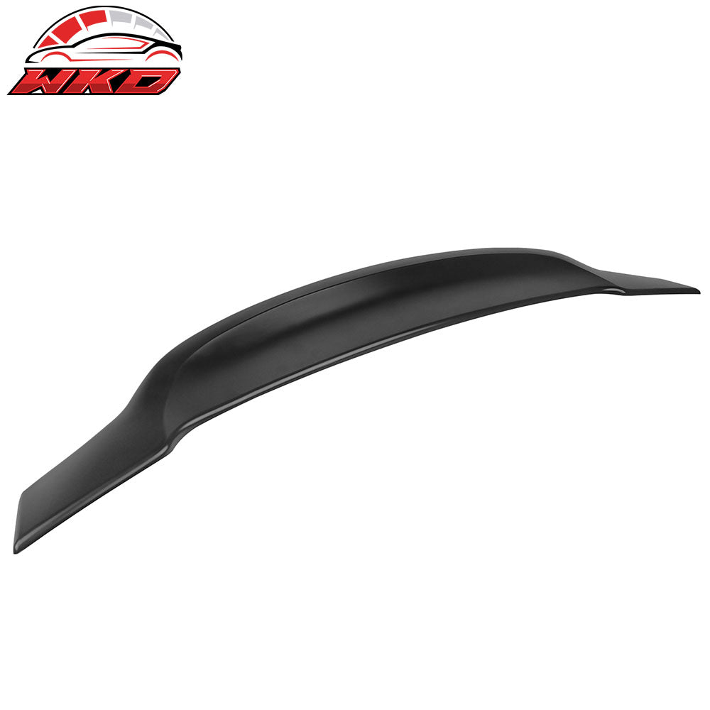 Fits 15-21 Subaru WRX & STI PSM Style Matte Black Rear Trunk Spoiler Wing Lip