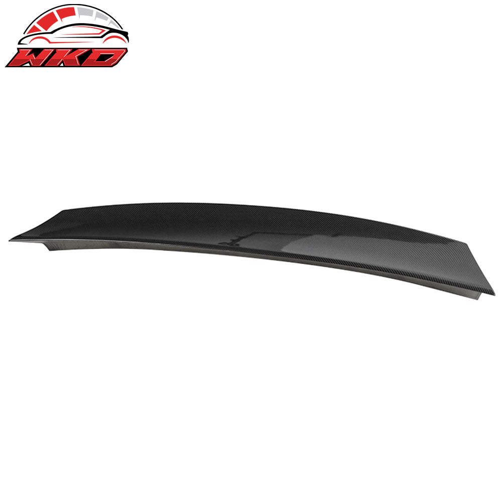 For 15-21 Subaru WRX 12-16 Impreza Duckbill Carbon Fiber Print Trunk Spoiler ABS