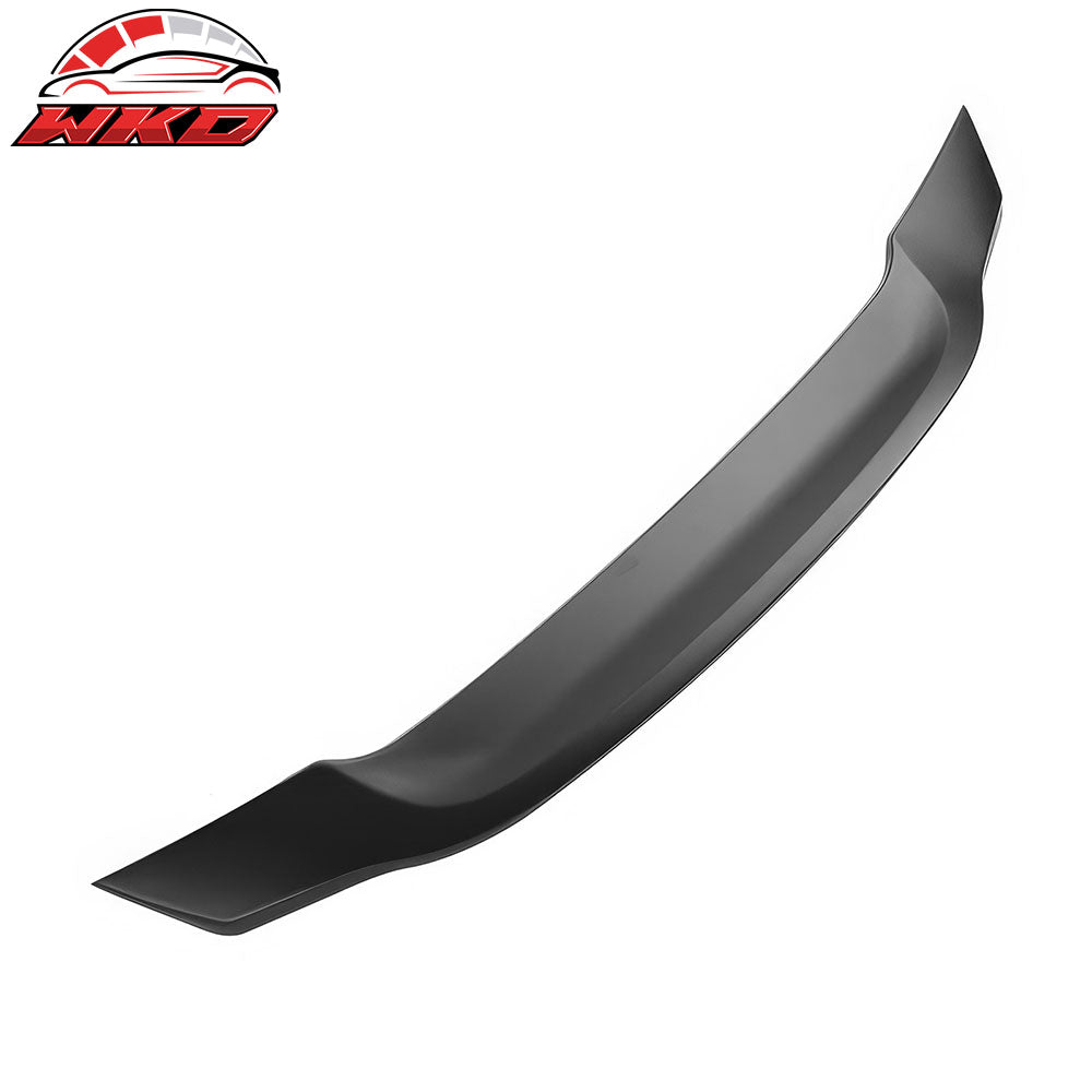 Fits 22-25 Subaru WRX 5th Sedan R Style Matte Black Rear Trunk Spoiler Wing ABS