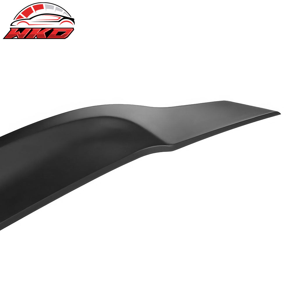 Fits 22-25 Subaru WRX 5th Sedan R Style Matte Black Rear Trunk Spoiler Wing ABS