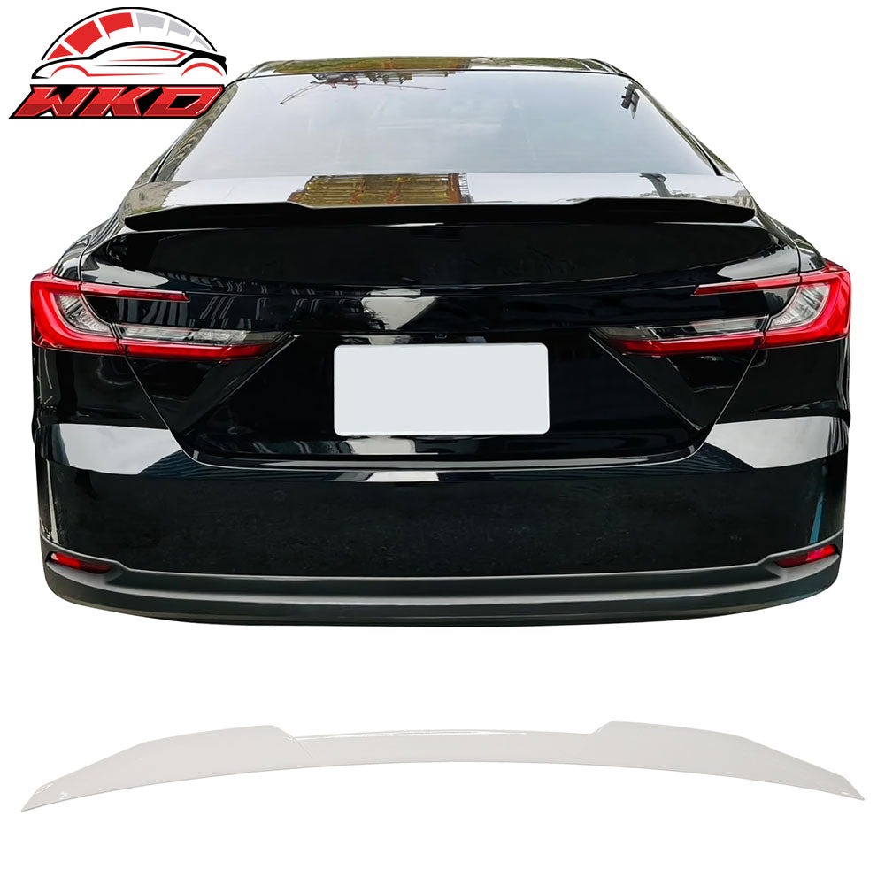 25-26 Toyota Camry XV80 9th Gen Z Style Rear Trunk Spoiler Wing Lip White | Wholesale