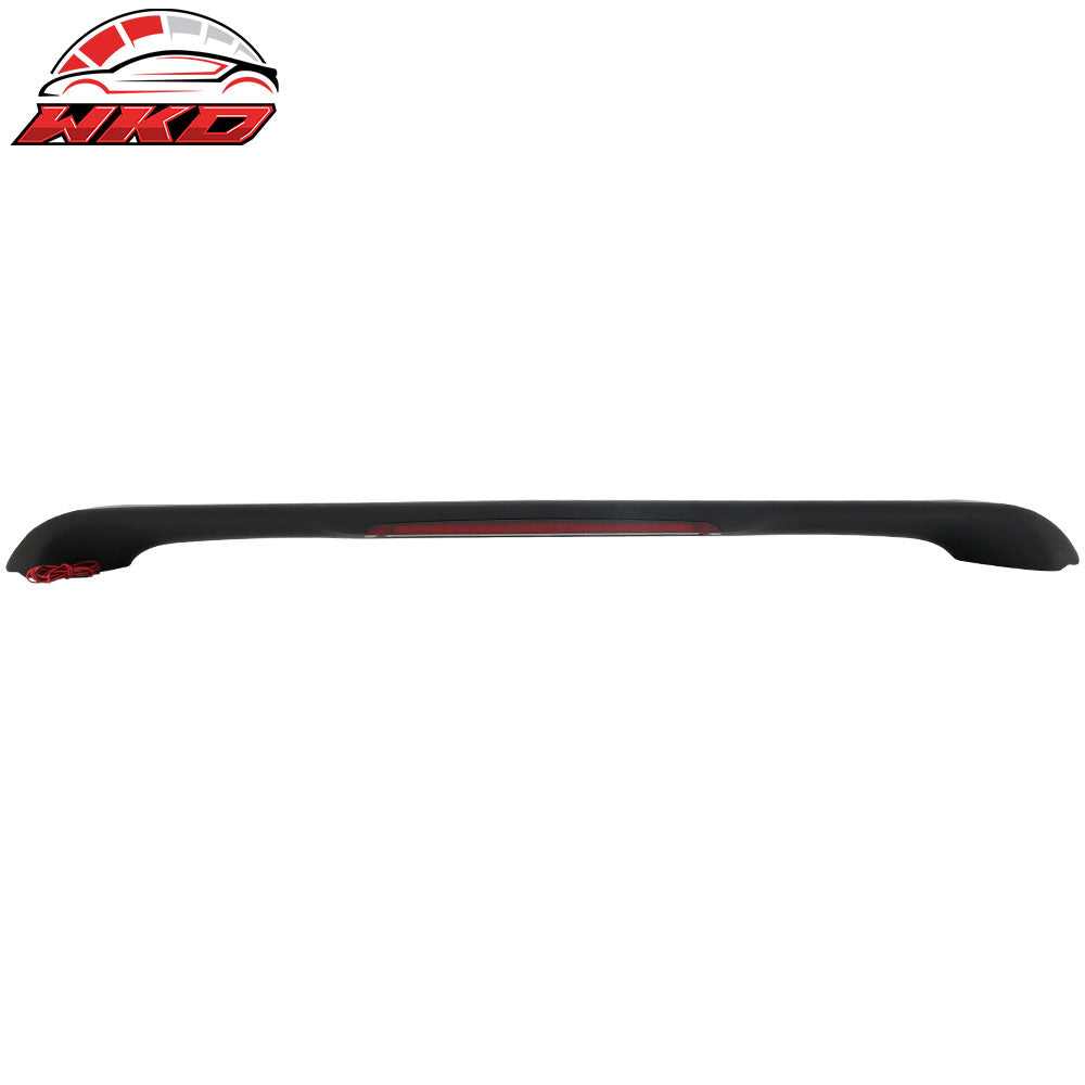 Fits 02-06 Toyota Camry OE Factory Style Matte Black LED Rear Trunk Wing Spoiler