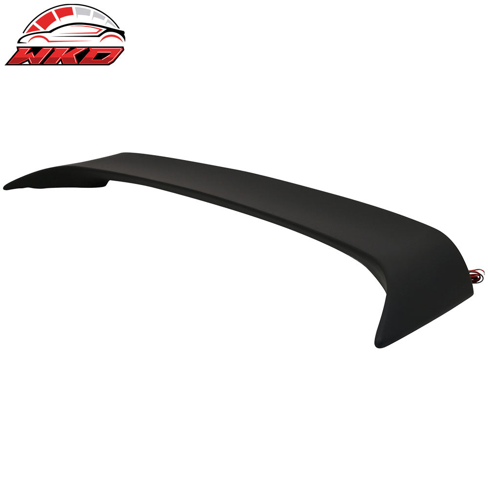 Fits 02-06 Toyota Camry OE Factory Style Matte Black LED Rear Trunk Wing Spoiler