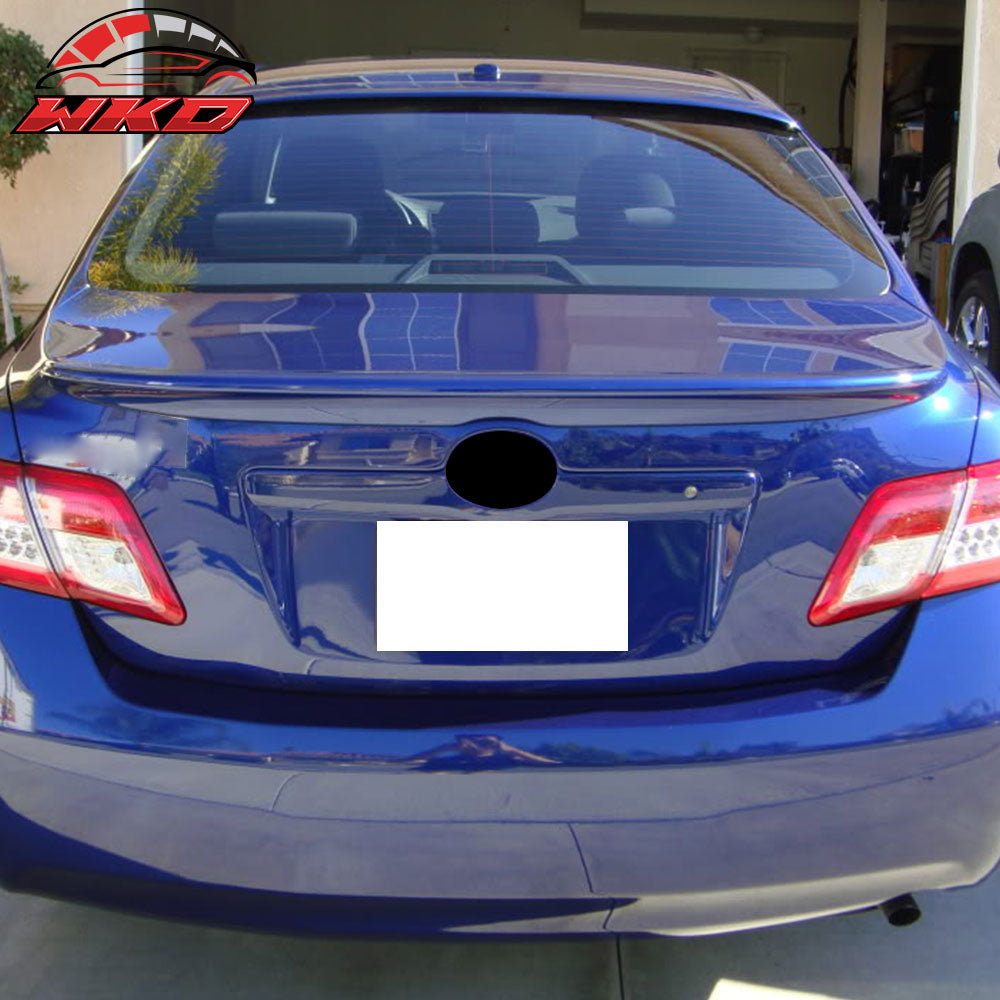 Fits 07-11 Toyota Camry OE Factory Style Rear Trunk Lip Wing Spoiler Matte Black