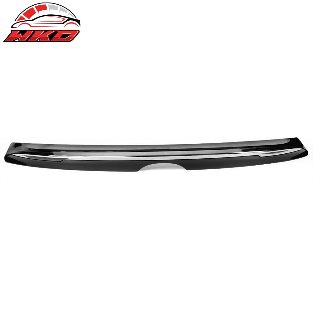 2018-24 Toyota Camry MD Style Rear Trunk Spoiler Gloss Black W/Chrome Trim | Wholesale