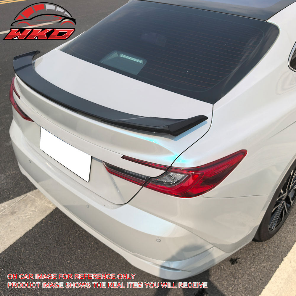 Fits 25-26 Toyota Camry XV80 9th GR Style Rear Trunk Spoiler Carbon Fiber Print