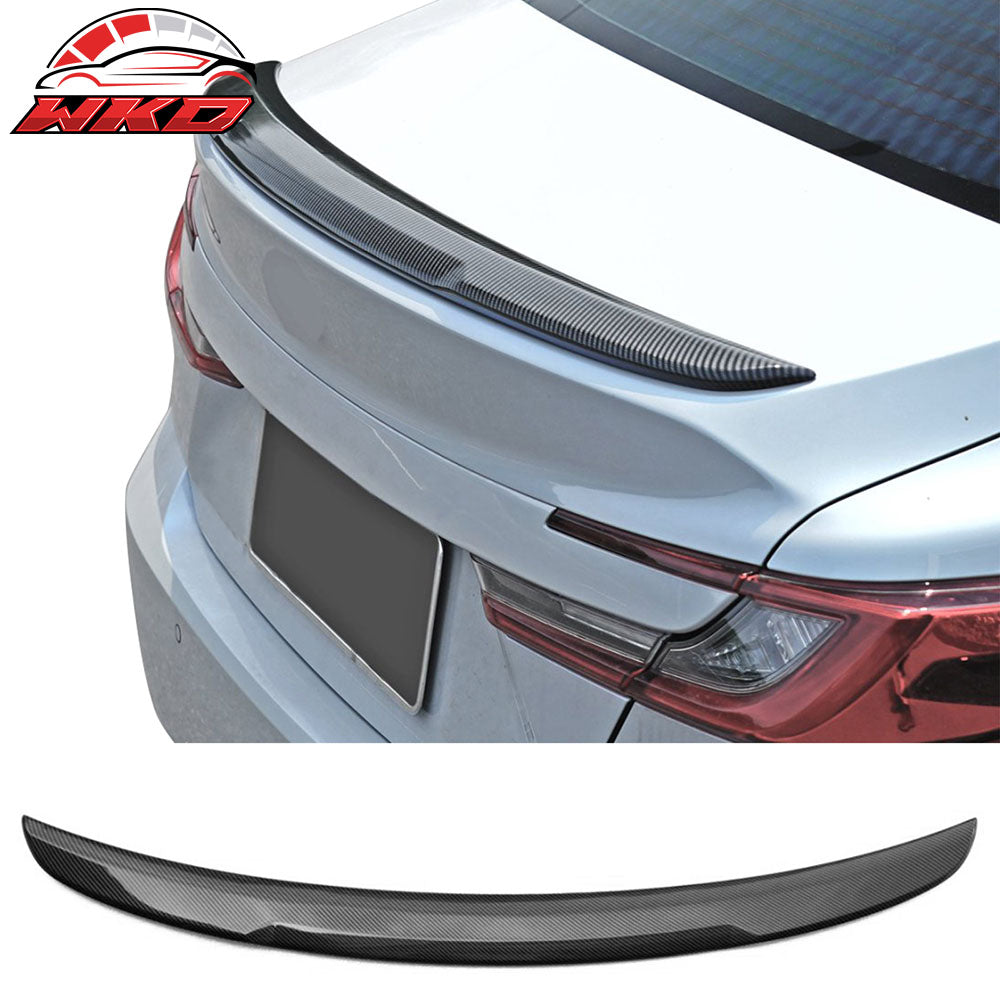 Fits 25-26 Toyota Camry LE SE XLE XSE OE Style Trunk Spoiler Carbon Fiber Paint