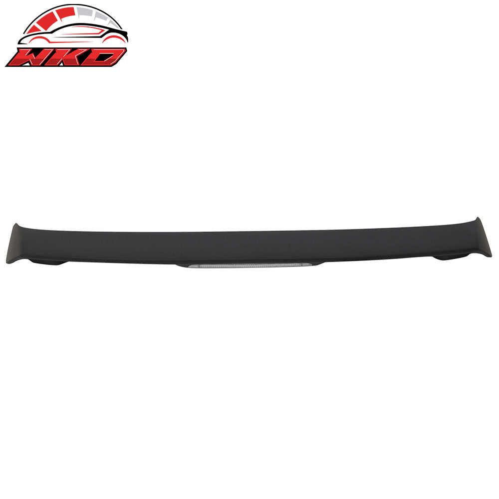 2009-13 Toyota Corolla OE Style Trunk Spoiler & LED Brake Lamp ABS Matte Black | Wholesale