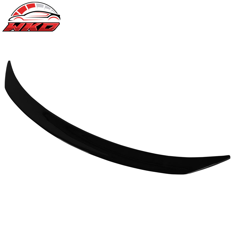 Fits 17-23 Tesla Model 3 V Style Gloss Black Rear Trunk Spoiler Tail Wing Lip