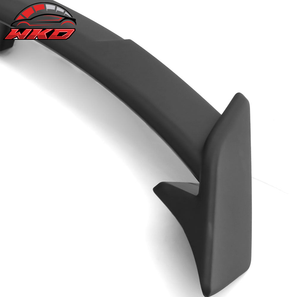 Fits 17-25 Tesla Model 3 GT Style Rear Trunk Spoiler Wing Lip Matte Black ABS