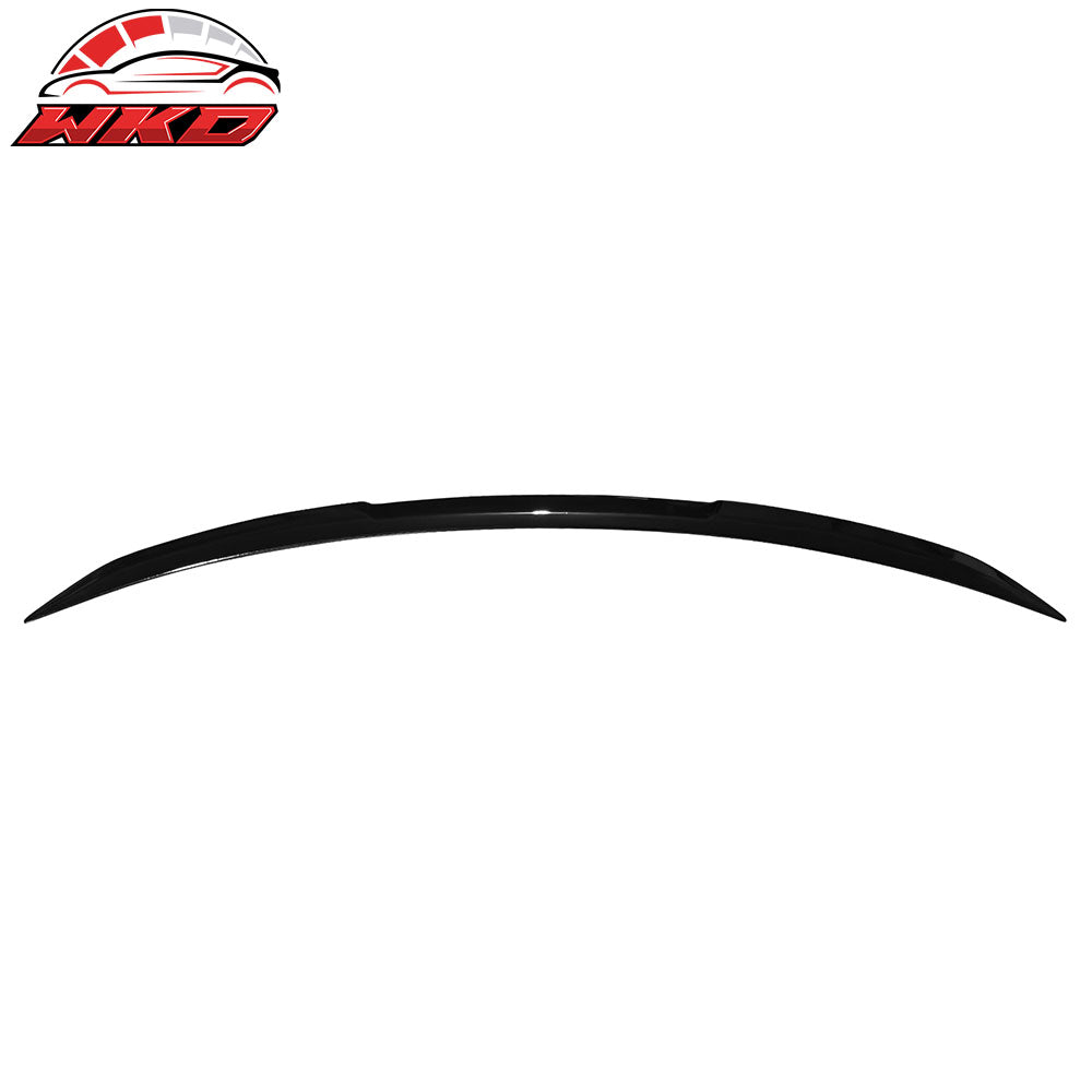16-25 Tesla Model X V Style Rear Trunk Decklid Spoiler Wing Lip Gloss Black | Wholesale