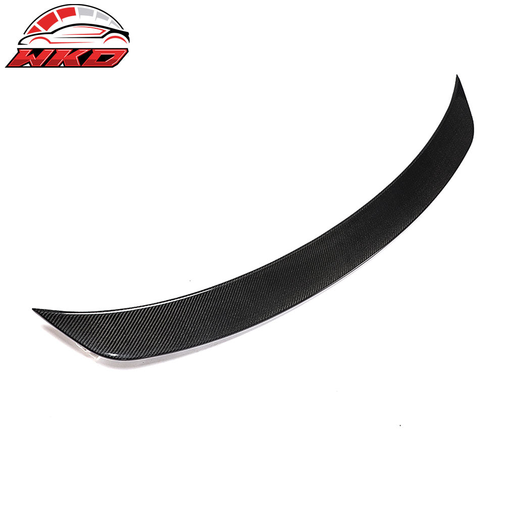 Fits 20-25 Tesla Model Y IKON Style Trunk Spoiler Wing - Carbon Fiber
