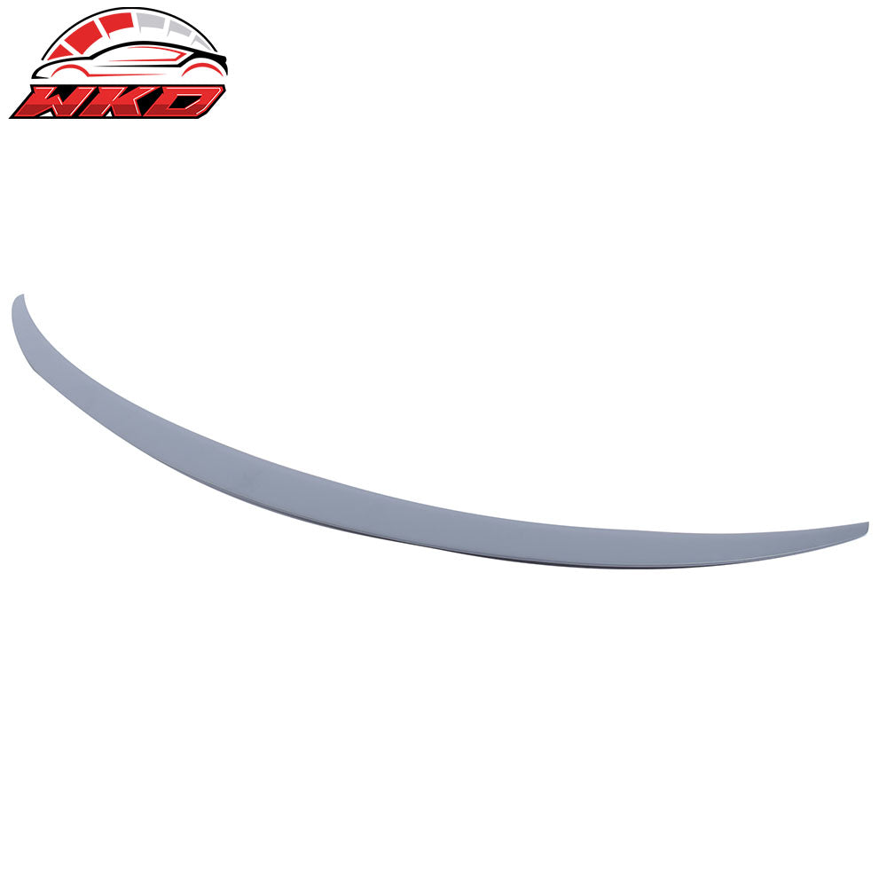 Fits 20-25 Tesla Model Y OE Style Rear Trunk Lid Spoiler Wing Lip Unpainted Gray