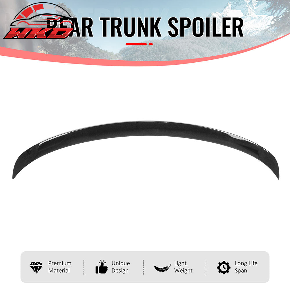 Fits 2026 Tesla Model Y Juniper P Style Trunk Spoiler Gloss Black Rear Wing ABS