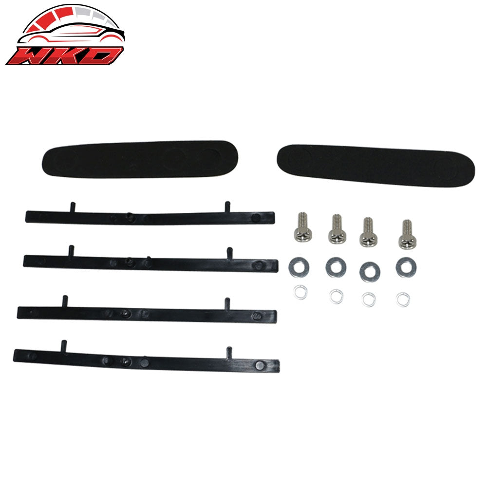 Fits 13-16 Dodge Dart 2 Post Gloss Black Trunk Spoiler Wing - ABS