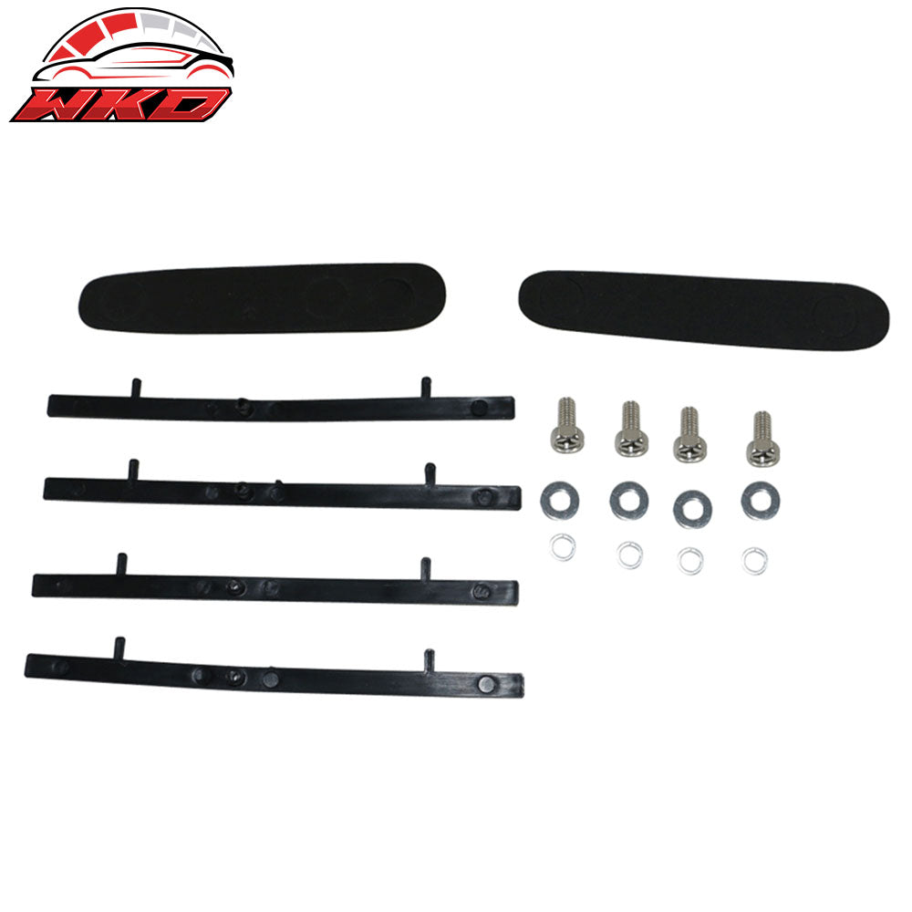 Fits 13-16 Dodge Dart 2 Post Gloss Black Trunk Spoiler Wing - ABS