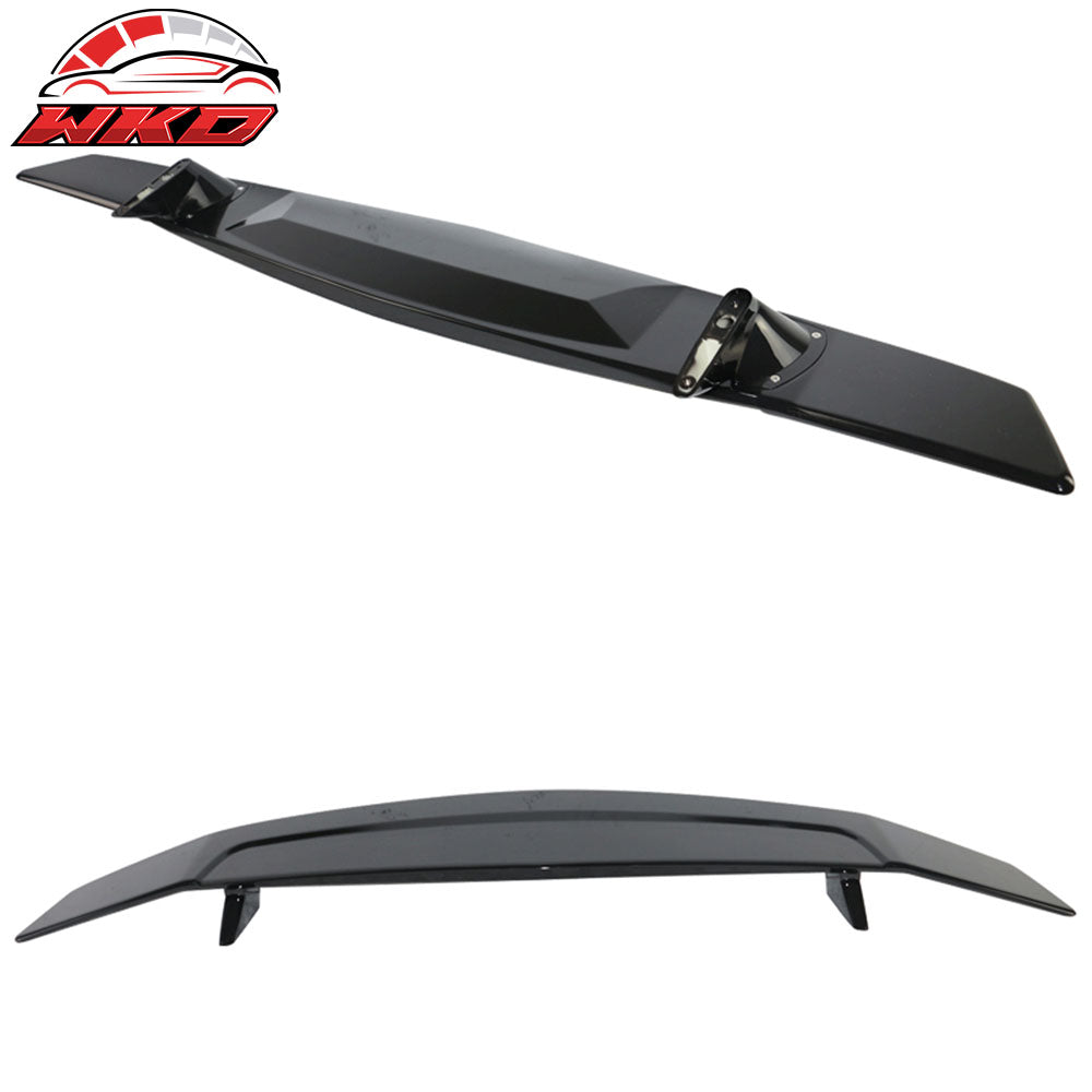 Fits 13-16 Dodge Dart 2 Post Gloss Black Trunk Spoiler Wing - ABS