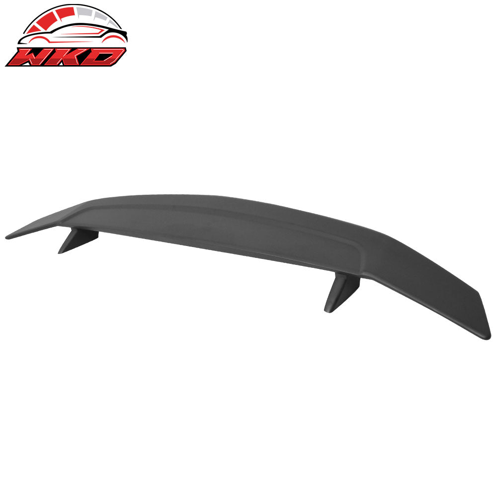 Fits 13-15 Honda Civic 4DR Sedan Rear Trunk Spoiler 2 Post Wing Lip Matte Black