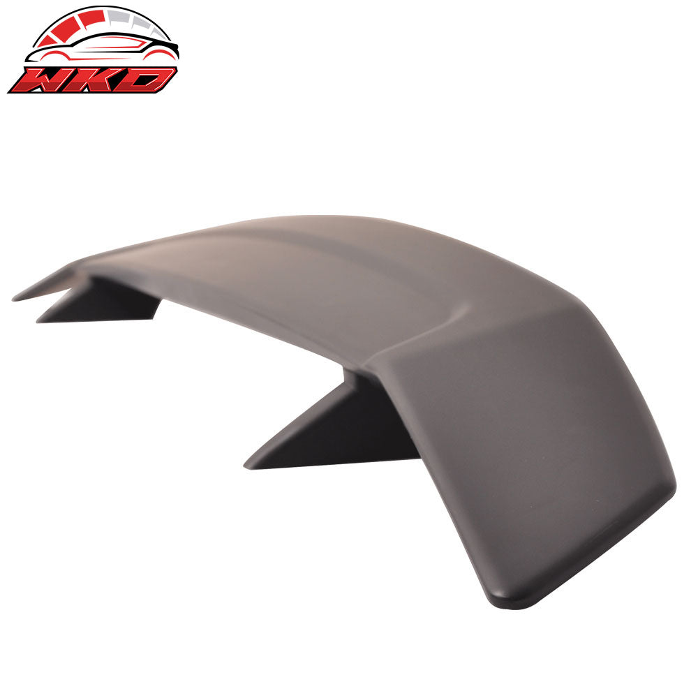 Fits 16-21 Honda Civic 4DR Sedan Rear Trunk Spoiler 2 Post Wing Lip Matte Black