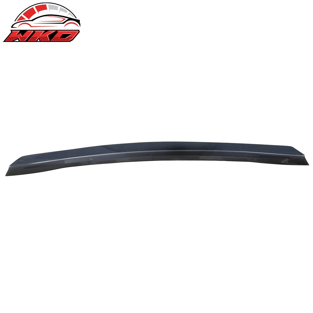 Fits 15-21 Subaru WRX STi Top Gurney Flap Add-On Trunk Spoiler Wing Transparent