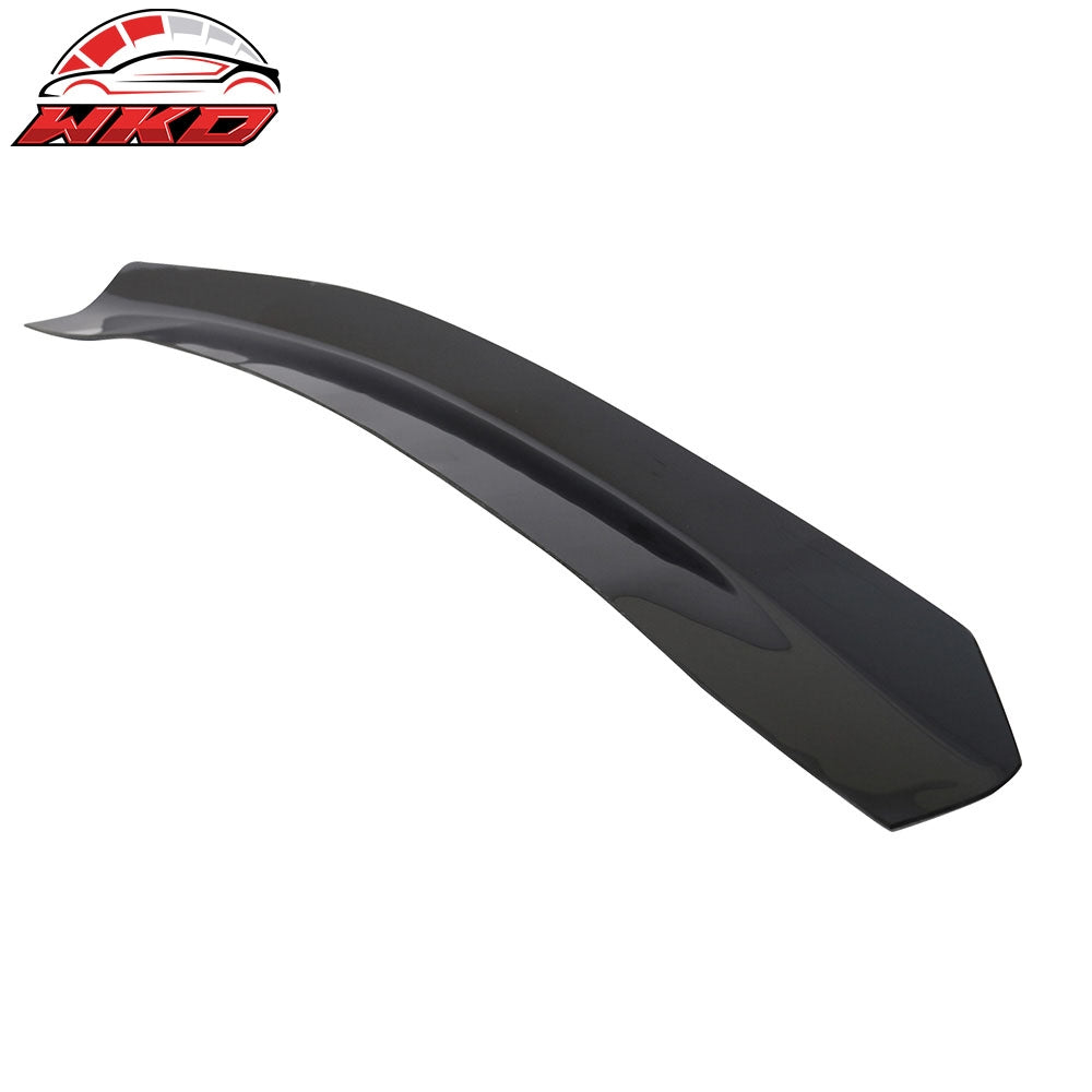 Fits 15-21 Subaru WRX STi Top Gurney Flap Add-On Trunk Spoiler Wing Transparent