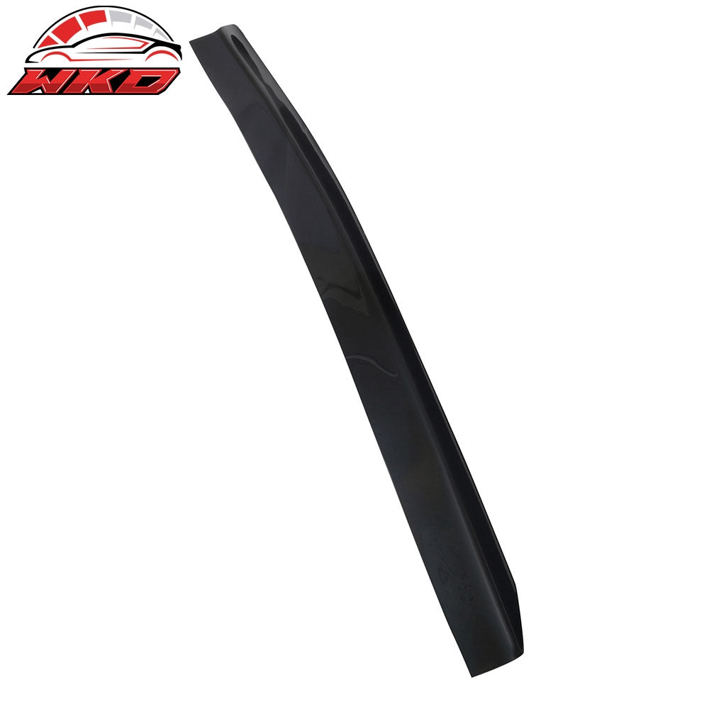 Fits 15-21 Subaru WRX STi Top Gurney Flap Add-On Trunk Spoiler Wing Transparent
