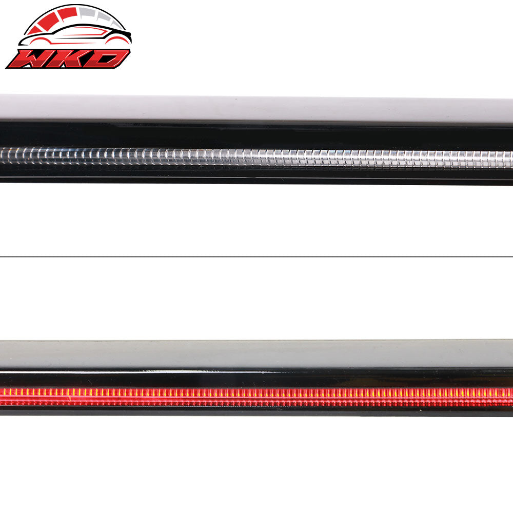 Wholesale 16-21 Honda Civic Long LED Rear Trunk Spoiler Matte Black ABS