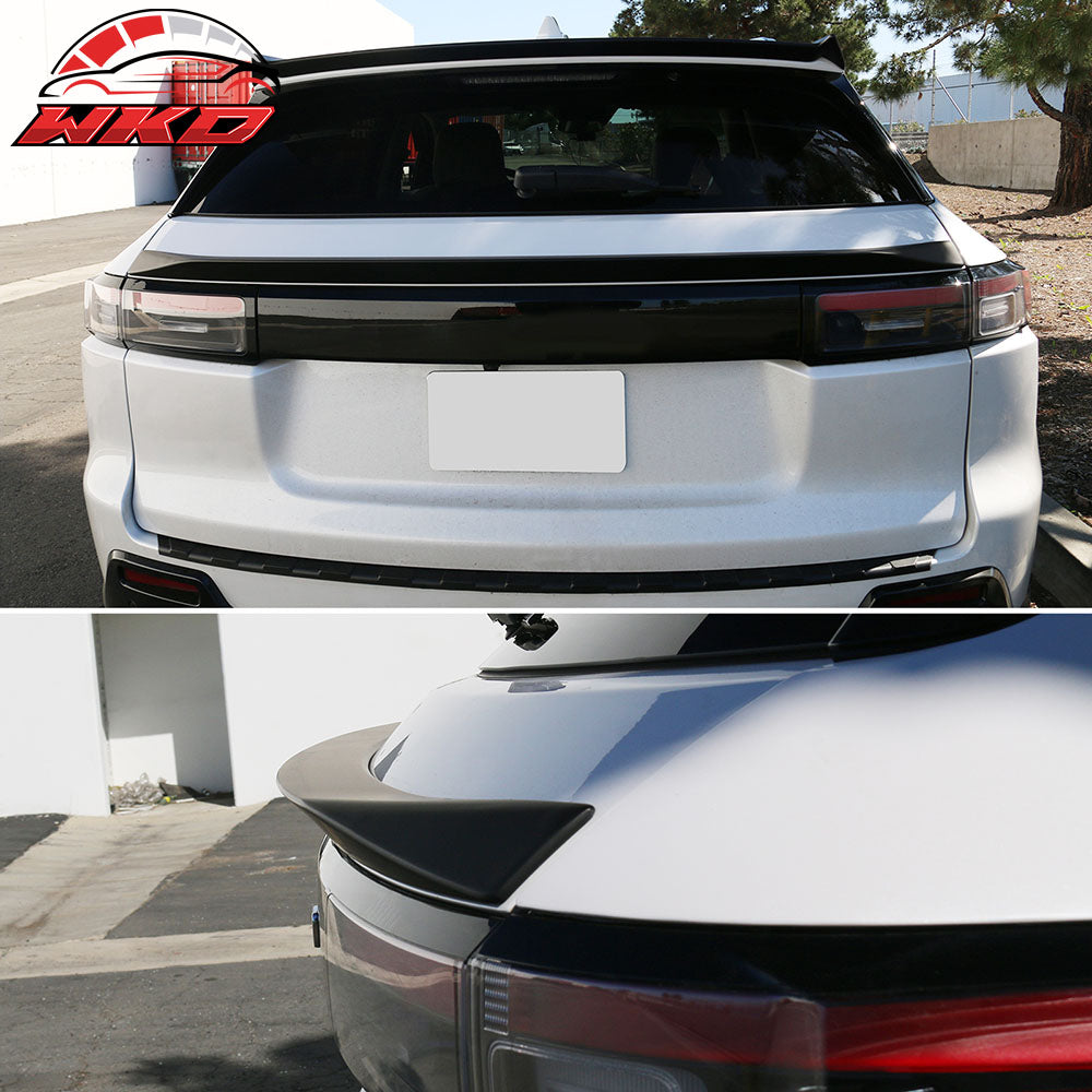 Fits 24-26 Honda Prologue IKON Style Rear Middle Spoiler Lip Matte Black ABS