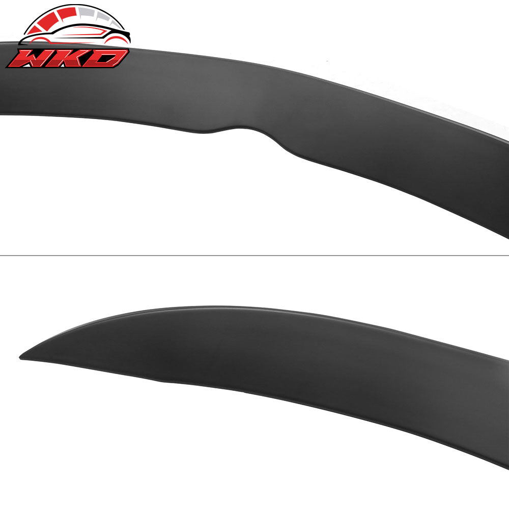 Fits 16-18 Toyota Rav4 IKON ABS Add-on Rear Trunk Spoiler Middle Lip Matte Black