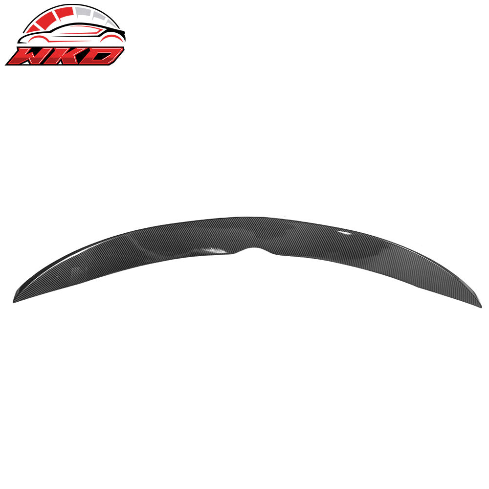 Fits 16-18 Toyota Rav4 IKON Add-on Trunk Spoiler Middle Lip - Carbon Fiber Print