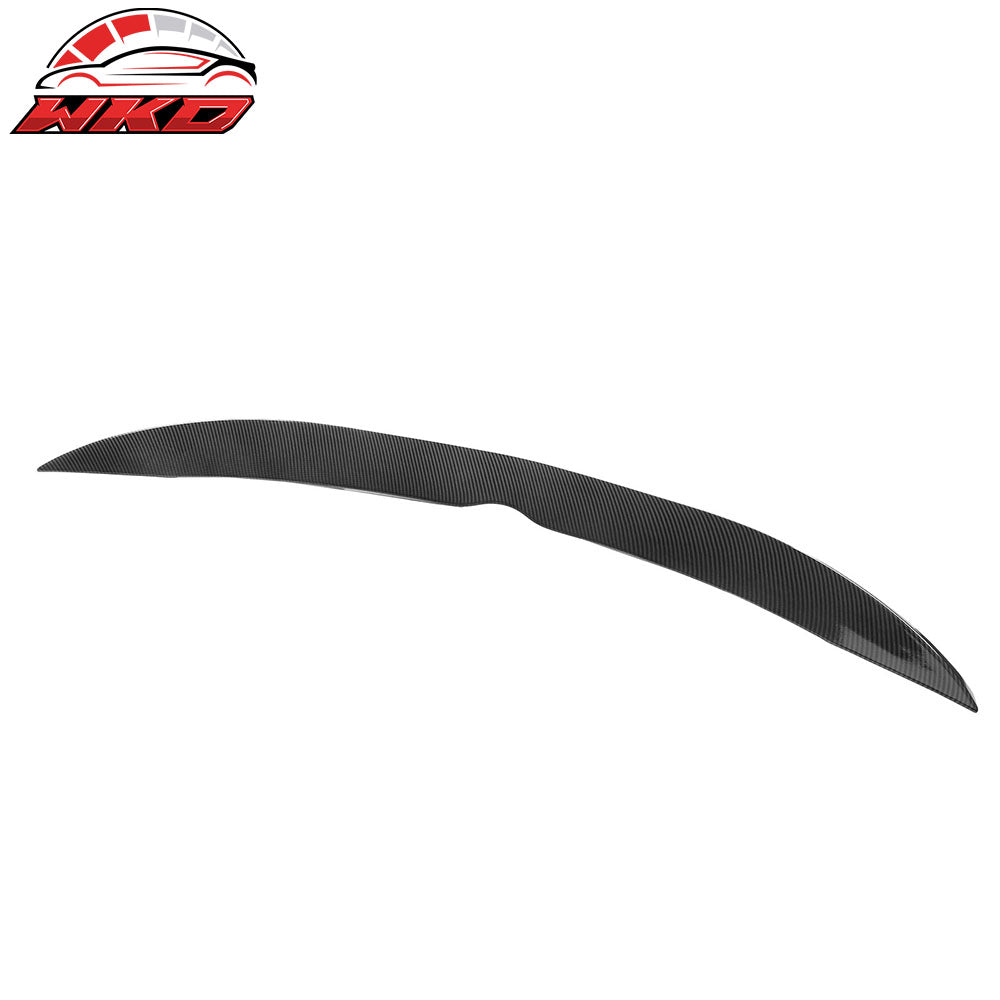 Fits 16-18 Toyota Rav4 IKON Add-on Trunk Spoiler Middle Lip - Carbon Fiber Print