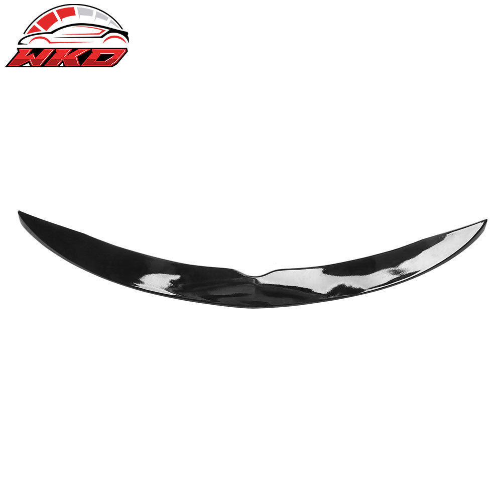 Fits 16-18 Toyota Rav4 IKON ABS Add-on Rear Trunk Spoiler Middle Lip Gloss Black