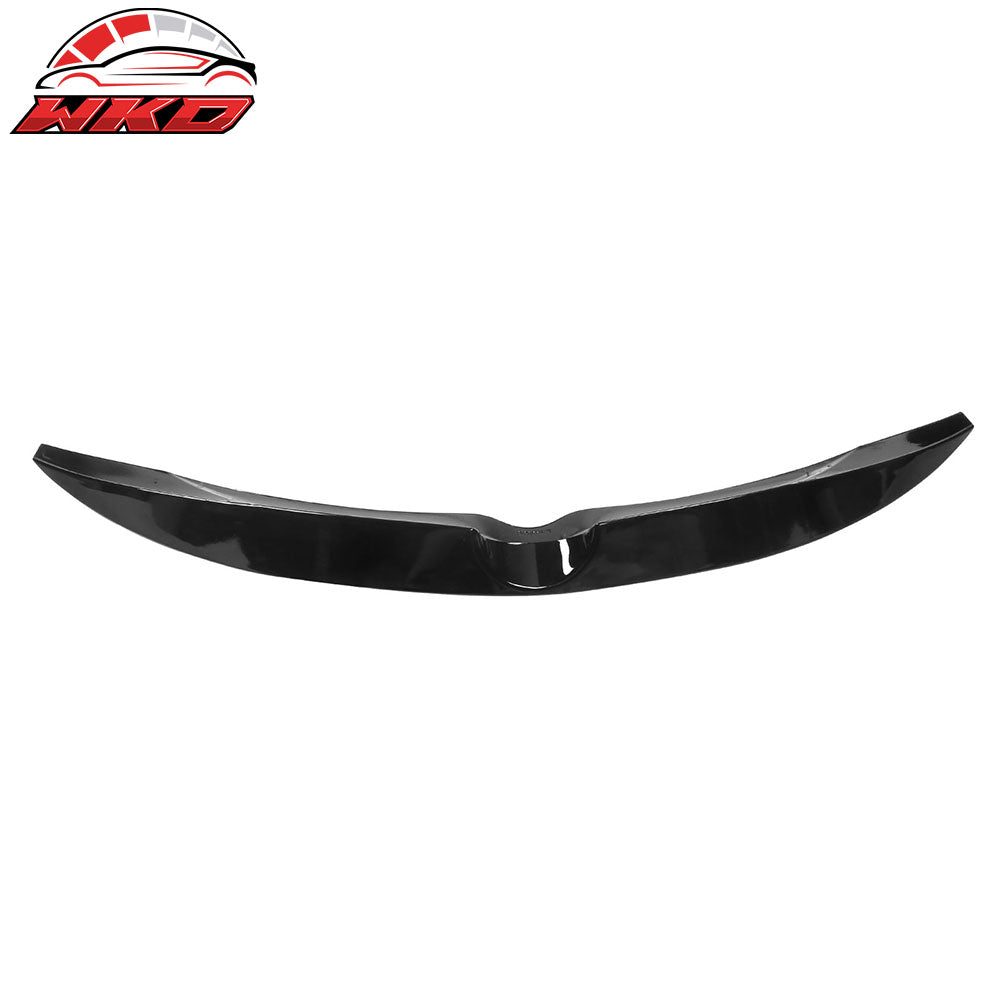 Fits 16-18 Toyota Rav4 IKON ABS Add-on Rear Trunk Spoiler Middle Lip Gloss Black