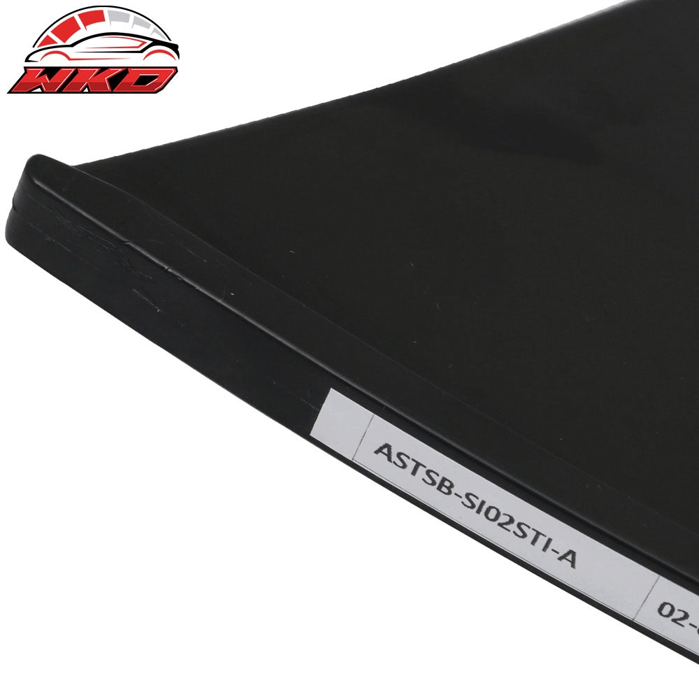 Fits 02-07 Subaru Impreza WRX STI 1PC Trunk Spoiler Wing Support Stabilizer ABS