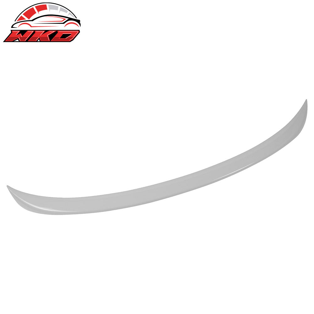 Fits 06-08 BMW E90 Trunk Spoiler + Front Splitter Painted #300 Alpine White III