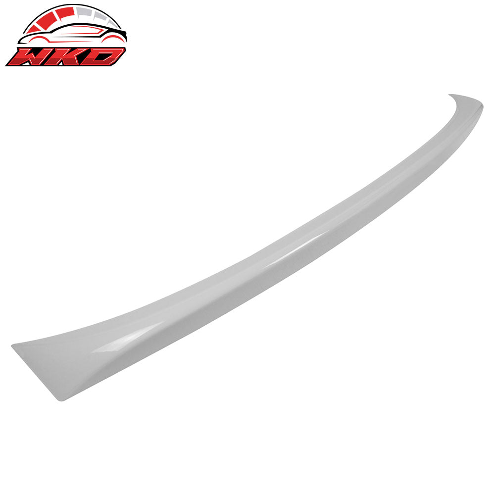 Fits 06-08 BMW E90 Trunk Spoiler + Front Splitter Painted #300 Alpine White III