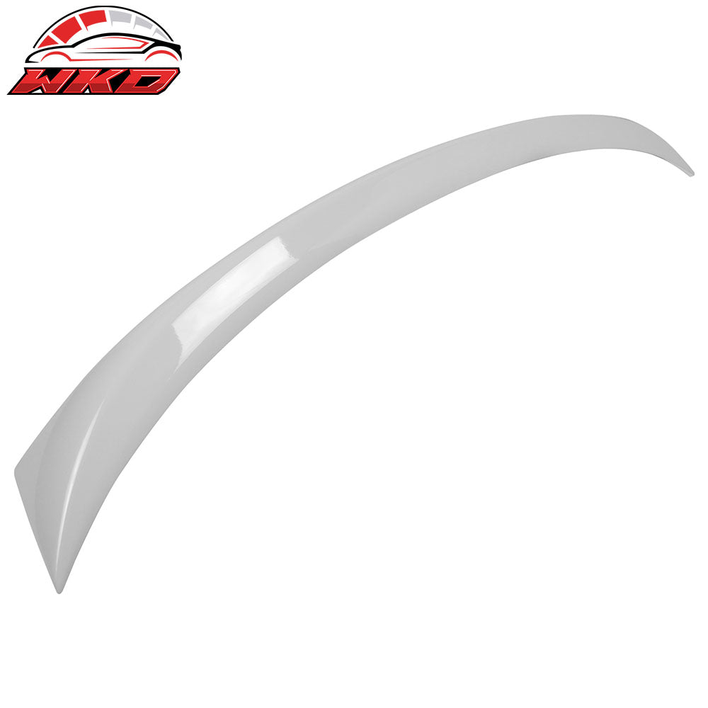 Fits 06-08 BMW E90 Trunk Spoiler + Front Splitter Painted #300 Alpine White III