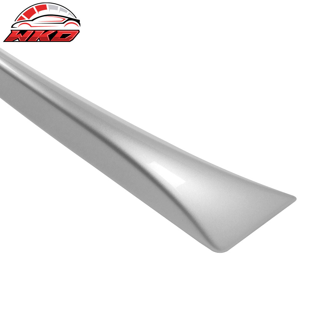 Fits 06-08 BMW E90 Trunk Spoiler + Front Splitters Painted #354 Titanium Silver