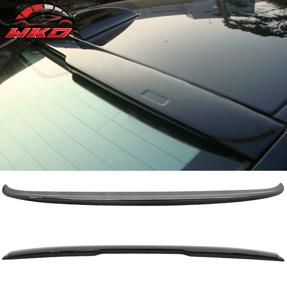 Fits 04-10 BMW 5 Series E60 AC Trunk Spoiler & Roof Wing Painted #668 Jet Black