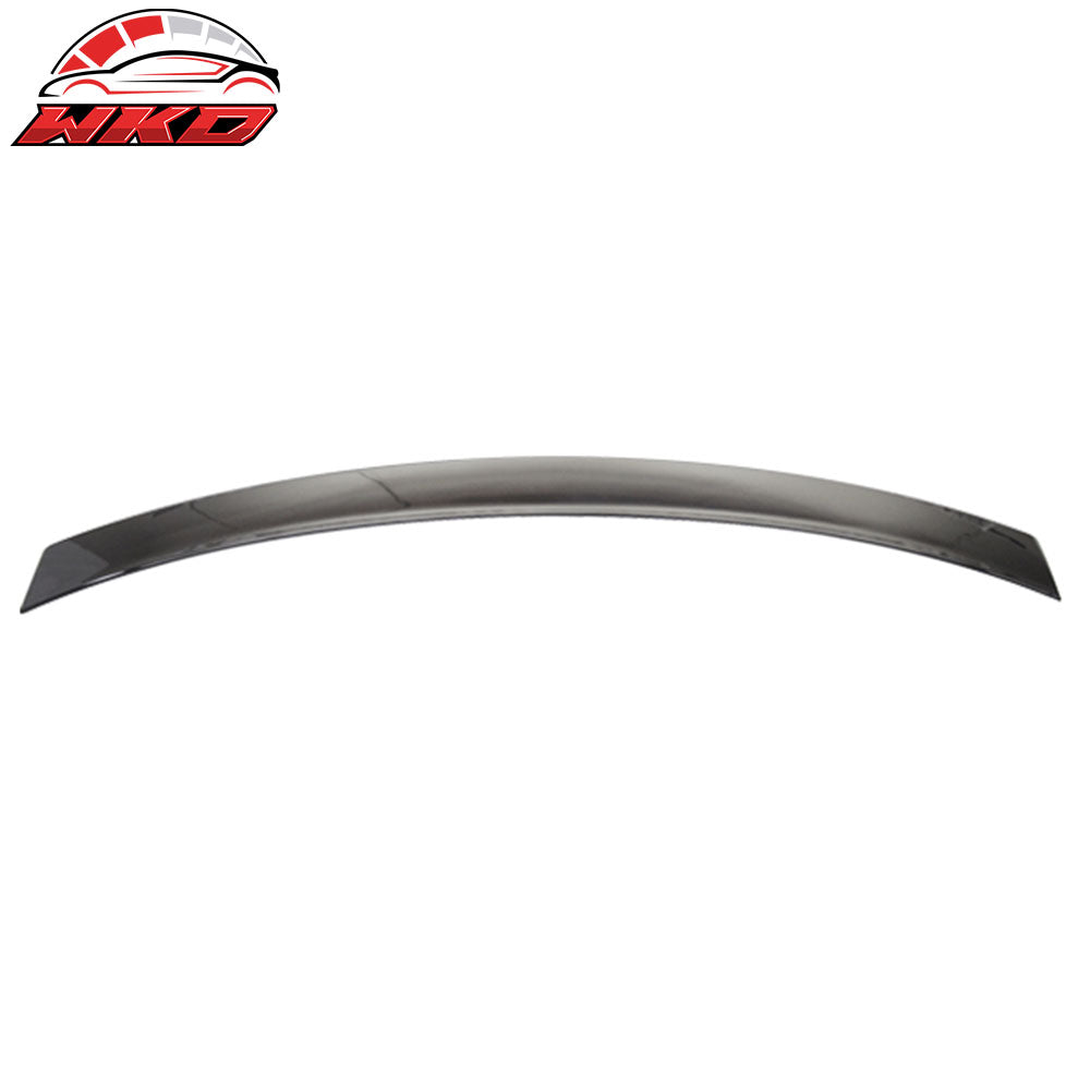 Fits 08-14 Benz W204 C Class AMG Rear Trunk Spoiler + OE Roof Spoiler #040 Black