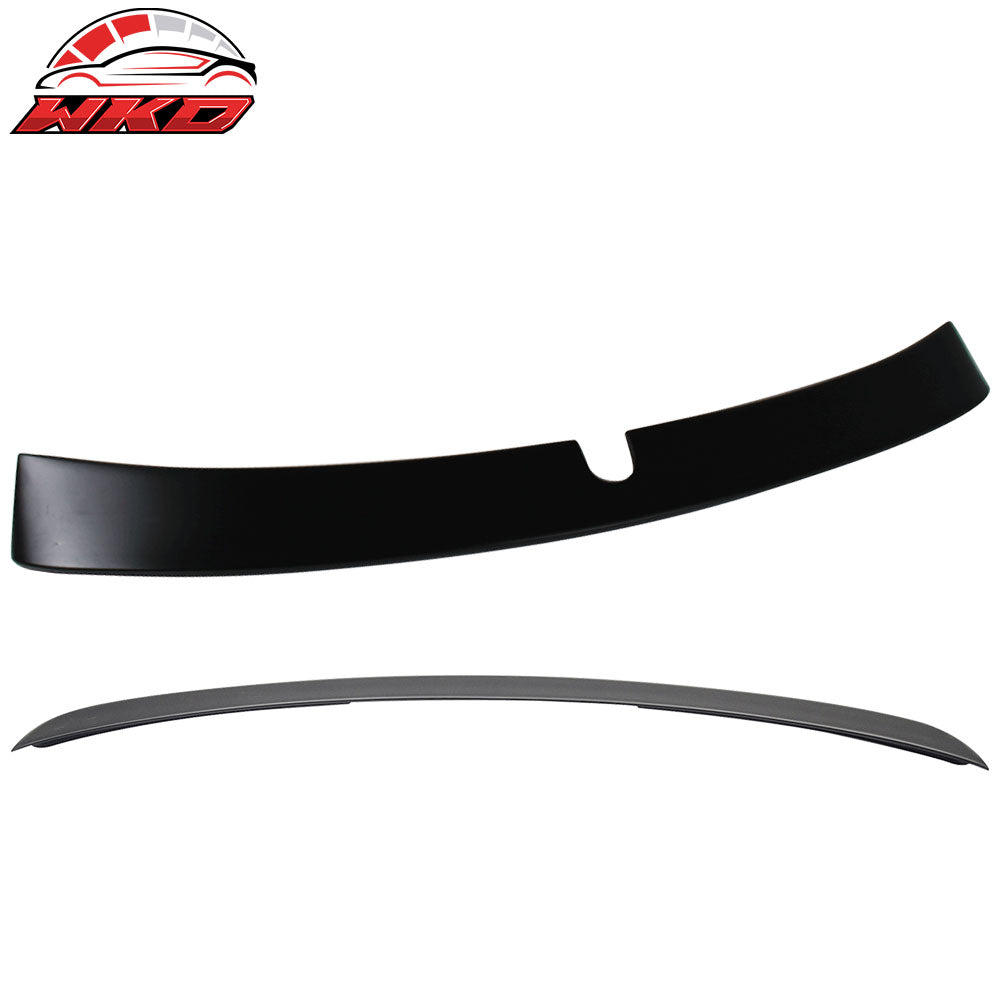 Fits 03-05 Benz W211 Sedan AMG Trunk Spoiler & L Type Roof Wing Unpainted ABS