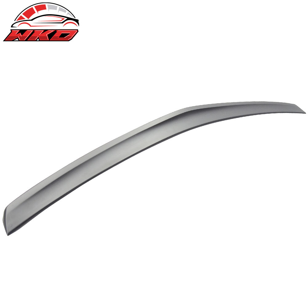 Fits 10-16 Benz W212 E-Class Sedan AMG Trunk Spoiler Lip & OE Style Roof Spoiler