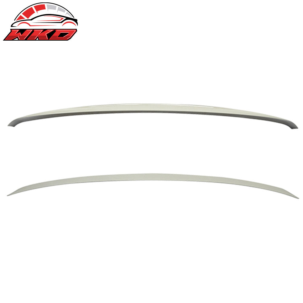 Fits 07-13 S Class W221 AMG Trunk Spoiler & Roof Wing Painted #650 Cirrus White