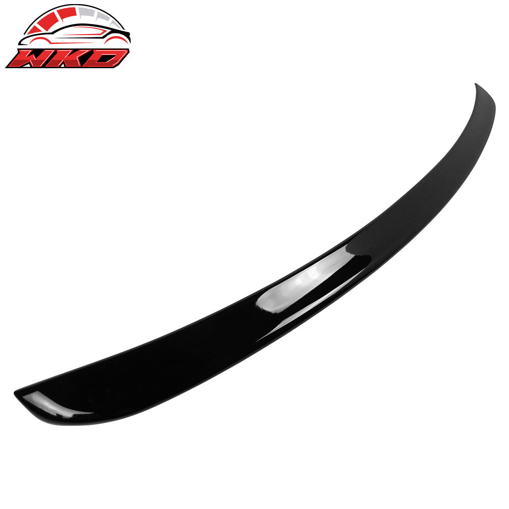 Fits 03-05 W211 Sedan AMG Trunk Spoiler & L Type Roof Wing Painted #040 Black
