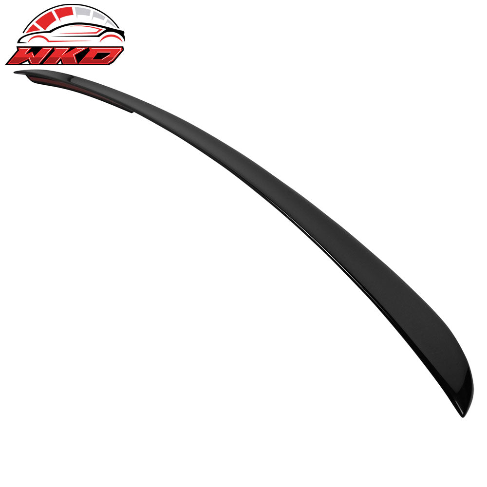 Fits 03-05 W211 Sedan AMG Trunk Spoiler & L Type Roof Wing Painted #040 Black