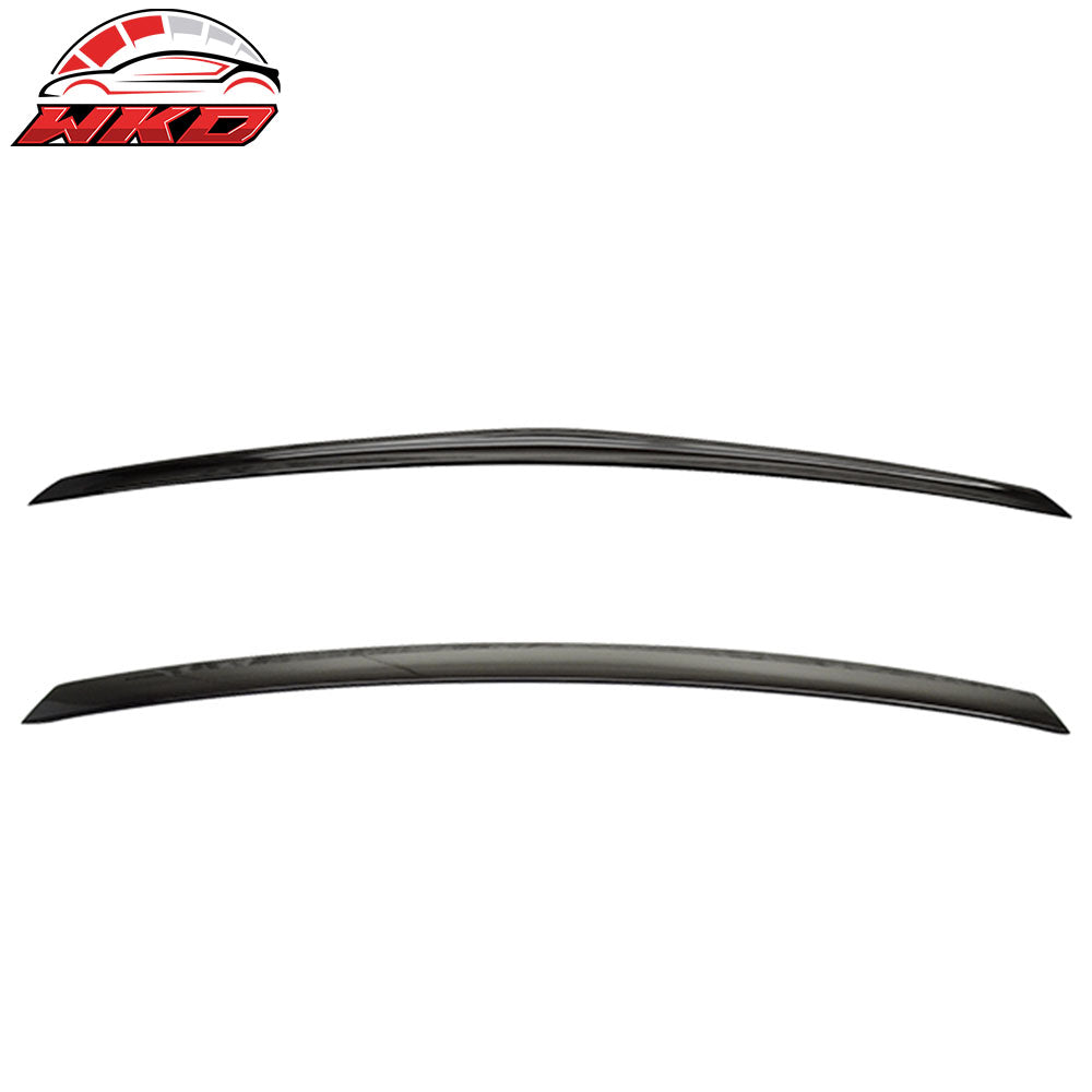 2010-16 Benz W212 Sedan Trunk Spoiler + Roof Wing Painted #197 Obsidian Black | Wholesale